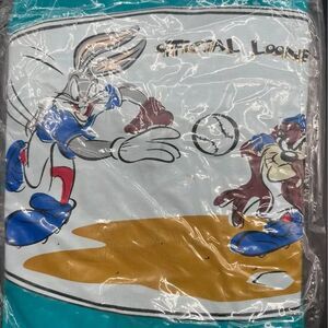 Looney Tunes Inflatable Bat 1997 Vtg - Turquoise